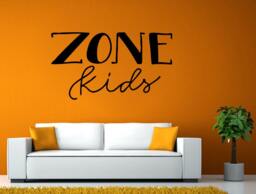 Kids Zone Sign Words Wall Or Window Sticker Decal Vinyl Fathead Mural Decor L1976 - thumbnail 1