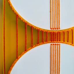 Abstract Perspex Embroidery - thumbnail 4