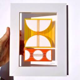 Abstract Perspex Embroidery - thumbnail 1