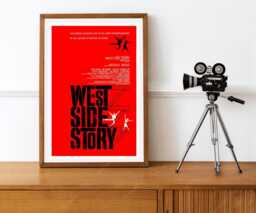 Reprint Of The Vintage 1961 Musical Movie Poster - Westside Story - thumbnail 1