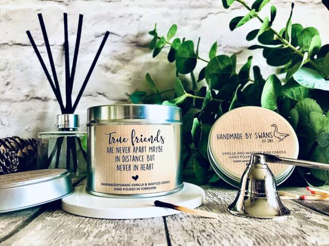 Scented Candle For Friend, Best Friend Gift, Birthday Scented Candle, True Friends, Christmas Gift - image 1