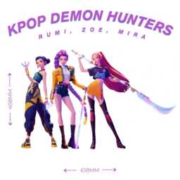 Mira, Zoey, Rumi - 408mm - Kpop Wall Sticker Set - thumbnail 2