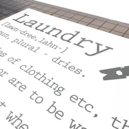 Laundry Room Sticker, Room Wall Sticker, Laundry Wall Decal, Stickers, Art - thumbnail 3