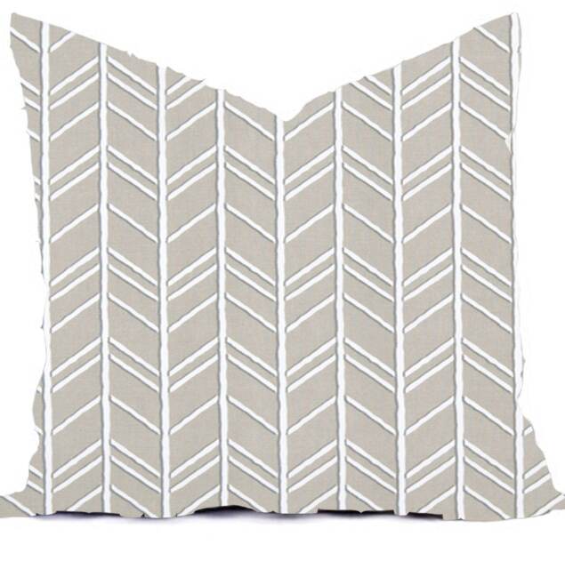 Pillows Covers - Blue Spa Mist Ice Taupe Gray Modern- All Sizes 16x16 18x18 Throw Toss Accent Pillow Home Coastal - image 1