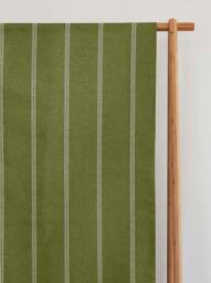 Sample Only - Curtains Made To Measure? Just Need Pole Length & Drop Quote Leaf Green Curtains Linen Lana Green - thumbnail 1