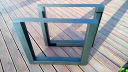 Heavy Duty Square Table Legs Industrial Metal Dining Or Bench Legs, N9