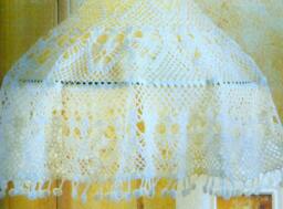 Crocheted Lamp Shade Cover No.4