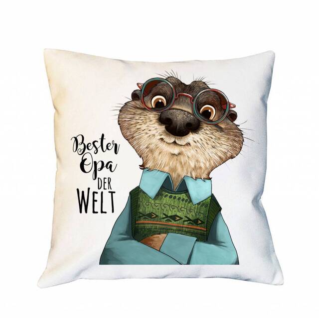 Pillow With Filling Decorative Pillow Best Grandpa Ks133