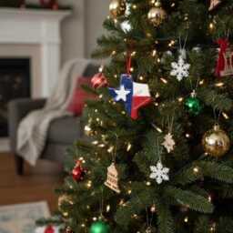 Feliz Navidad Texas Christmas Ornament - thumbnail 2