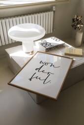 Wonderful Wall Print, Quote Print, Art, Positivity Positive Affirmation Wall Art - thumbnail 1
