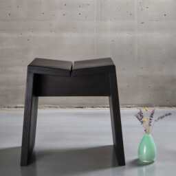 Japanese-Style Designer Stool - Decor Minimalist - thumbnail 2