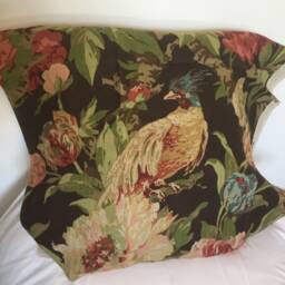 Ashbourne Peony in Linen Or Chestnut-Pillow - This Listing Is For One Pillow - thumbnail 2