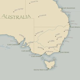 "Giant World Map Mural Wall Art Decal 59""x30"" Or 96""x48" - thumbnail 4