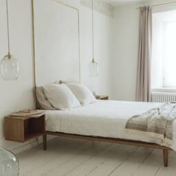 Off White Linen Bedding Set, Duvet Cover & Pillowcases, King/Queen - thumbnail 3