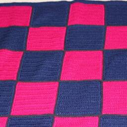 Crocheted Baby Blanket Cuddly Soft - thumbnail 2