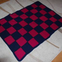 Crocheted Baby Blanket Cuddly Soft - thumbnail 3