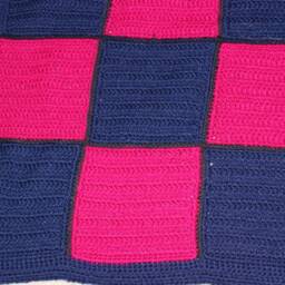 Crocheted Baby Blanket Cuddly Soft - thumbnail 4