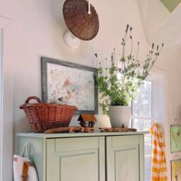 Rattan Sconce Light Minimal Wall Bamboo Woven Lamp [Ariana] - thumbnail 3