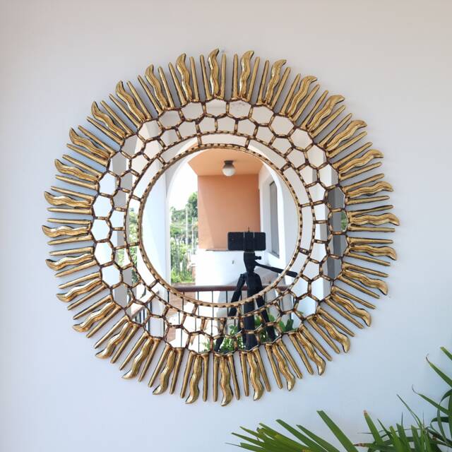 "Peruvian Mirrors ""78cm Resplendent Sun" - image 1