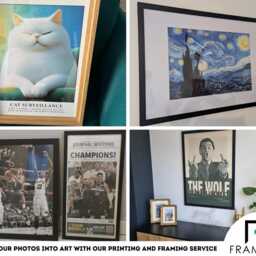 Custom Printed Poster Frame - Share Your Image A1/A2/A3/A4/A5 Sizes Wall Art Photo Ready To Hang Home Decor Picture Frames - thumbnail 3