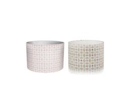 Retro Zap Fabric Lampshade, Orange, Grey, Pink, Home Decor Lighting