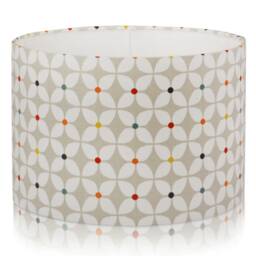 Retro Zap Fabric Lampshade, Orange, Grey, Pink, Home Decor Lighting - thumbnail 2