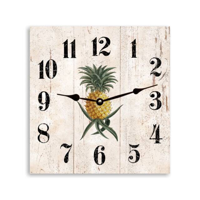 Pineapple Clock - Square Clock - image 1