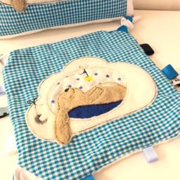 Savings Set Pillow & Cuddly Blanket With Applied Bunny Gift For A Birthday Birth Gift Set - thumbnail 2