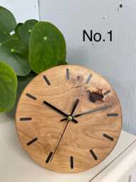 Wooden Desk Clock, English Oak Mantel Office Modern Mantelpiece Wood Clock UK