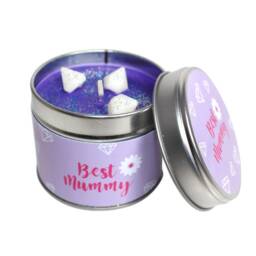 Best Mummy Soya Wax Candle Tin/Mum, Mother Gift Ideas/ Handmade Eco Friendly Scented/ Brand Sheenashona