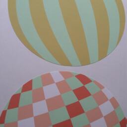 Hot Air Balloon Fabric Wall Stickers Nursery Decor - thumbnail 3
