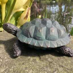 Resin Tortoise Pond/Garden Ornament - thumbnail 2