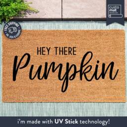 Fall Vibes Pumpkin Doormat - Entryway Rug Personalized Welcome Mat For Home Cozy Season - thumbnail 2