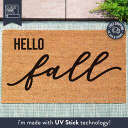 Fall Vibes Pumpkin Doormat - Entryway Rug Personalized Welcome Mat For Home Cozy Season - thumbnail 3