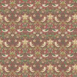 Made To Measure William Morris Strawberry Thief Roman Blind, Handmade Blackout Blind - thumbnail 4
