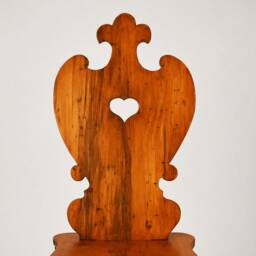 La Princesse-Tyrolean Chairs - Swiss Mountain Chairs, Farmhouse Chairs Original Designs Custom Made Finish & Stain - thumbnail 3