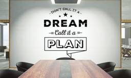 Teamwork Quote Wall Decal Inspirational Office Decor 1738Re - thumbnail 1