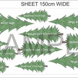Nursery Wall Stickers Woodland Forest Theme Trees 2023 Decor Trends Ideas Inspiration Pastel Cute Art Decals - thumbnail 3