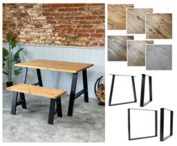 Cronx // Modern Industrial Dining Table