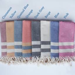 Personalised Cotton Beach Towel, 30Th Birthday Gift, 50Th Graduation 2nd Anniversary Gift - thumbnail 4