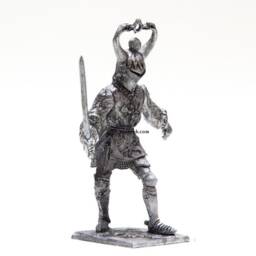 Tin 54mm Burgundy. Jean D'crequi, Ambassador in France. Knight 132 Scale Warrior - thumbnail 2