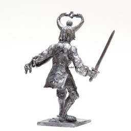 Tin 54mm Burgundy. Jean D'crequi, Ambassador in France. Knight 132 Scale Warrior - thumbnail 3