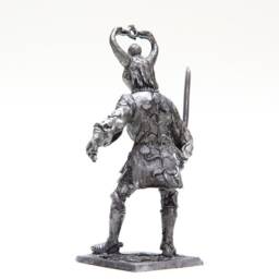 Tin 54mm Burgundy. Jean D'crequi, Ambassador in France. Knight 132 Scale Warrior - thumbnail 4