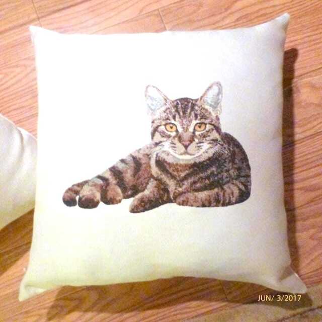 Cat Tapestry Pillow Cover, Extra Large Floor Pillows With Cats - image 1