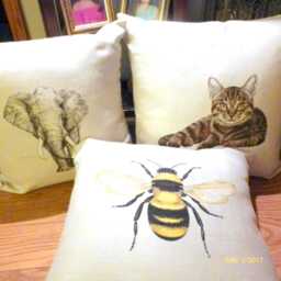 Cat Tapestry Pillow Cover, Extra Large Floor Pillows With Cats - thumbnail 4