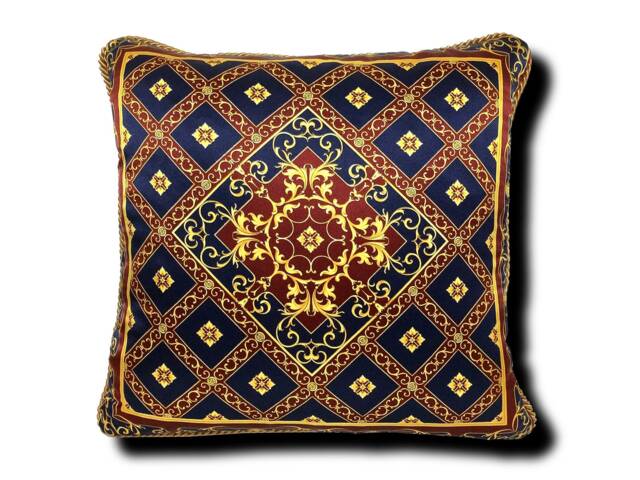 Ceiling Scarf Pillow - Red/Blue - image 1