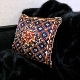 Ceiling Scarf Pillow - Red/Blue - thumbnail 2