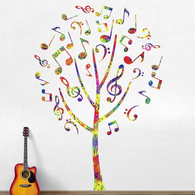 Music Note Tree Wall Decal - image 1
