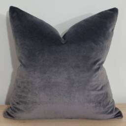 Designers Guild Manipur Graphite Fabric Cushion Cover 45x45 cm - thumbnail 3