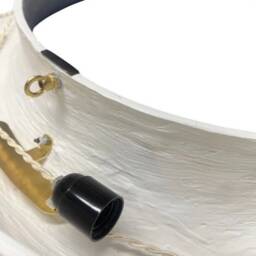 The Halo Large Plaster & Bronze Chandelier Pendant Light - thumbnail 4